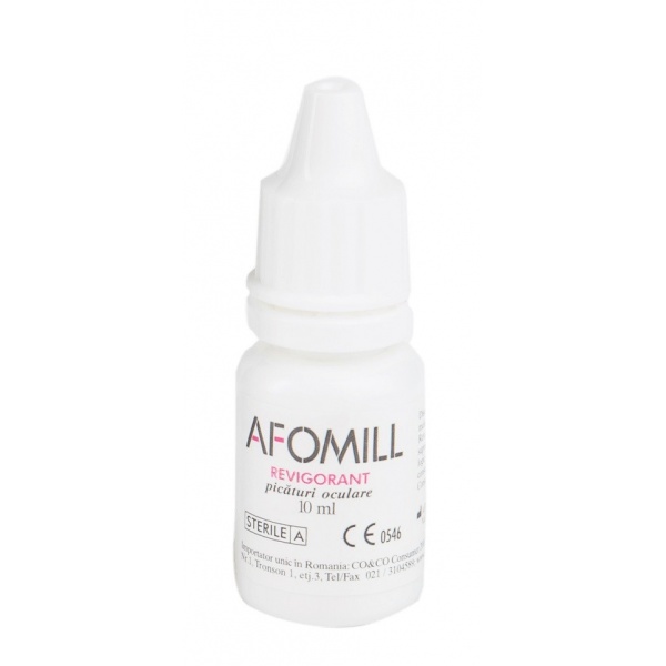 Afomill Revigorant - picaturi pentru ochi obositi - 10 ml