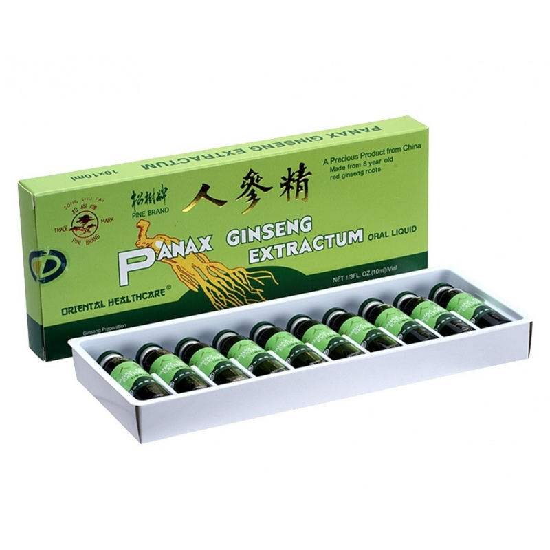 Yong Kang - Panax Ginseng - 10 fiole