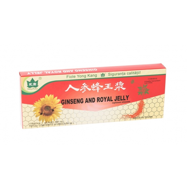 Yong Kang - Ginseng & Royal Jelly - 10 fiole