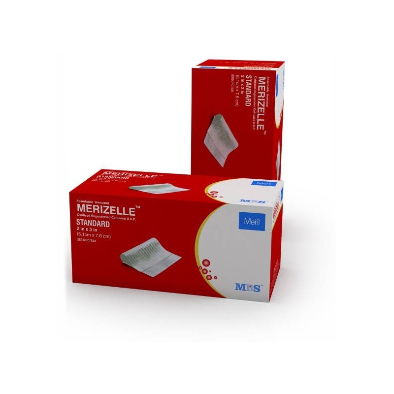 Pansament hemostatic absorbabil 5 x 7 cm - Merizzele Standard - 12 buc