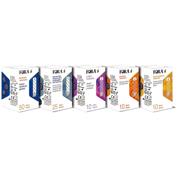 Fora 6 Connect - Glucometru Bluetooth 6 parametri