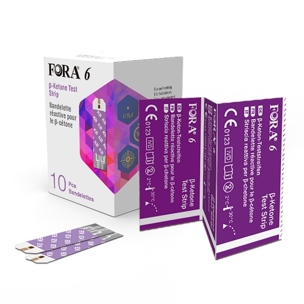 Teste FORA 6 Beta-cetone ( corpi cetonici ) – 10 buc