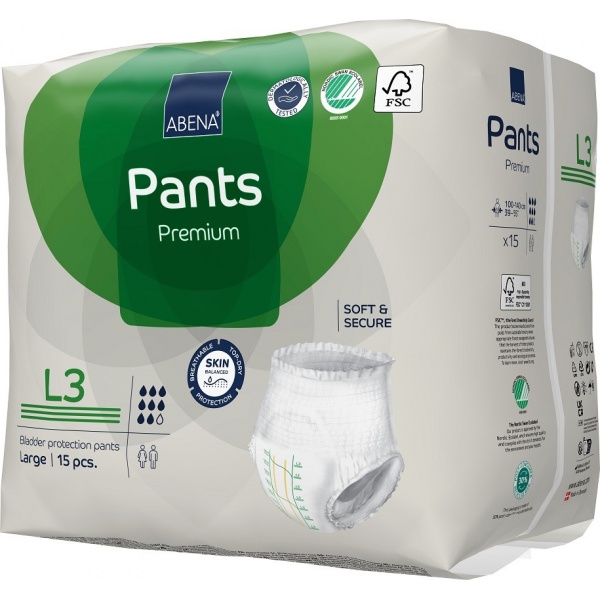 Abena Pants L3, chilot incontinenta adulti 2400 ml - 15 buc