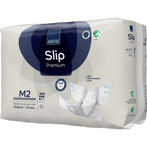 Abena Slip - Scutece incontinenta adulti premium - M2 - 2600 ml - 24 buc