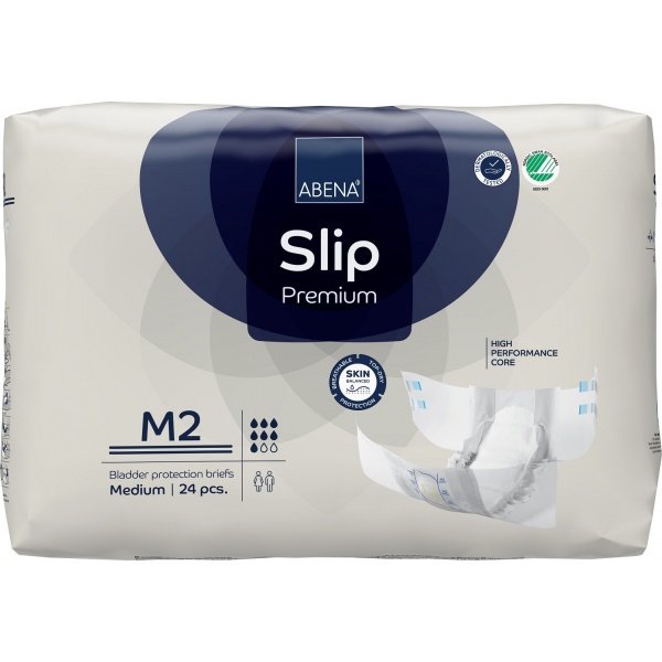 Abena Slip - Scutece incontinenta adulti premium - M2 - 2600 ml - 24 buc