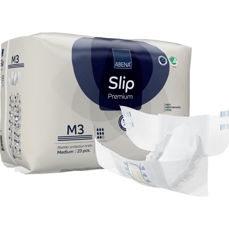 Abena Slip - Scutece incontinenta adulti premium - M3 - 3100 ml - 23 buc