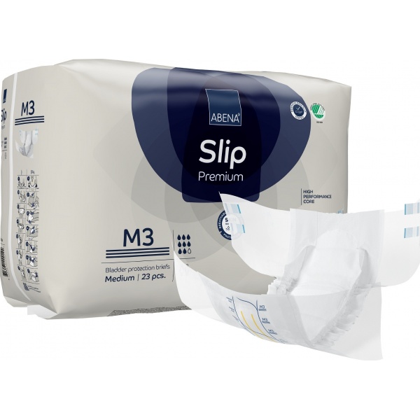 Abena Slip - Scutece incontinenta adulti premium - M3 - 3100 ml - 23 buc