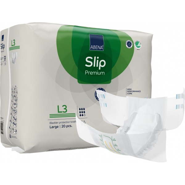 Abena Slip - Scutece incontinenta adulti premium - L3 - 3400 ml - 20 buc