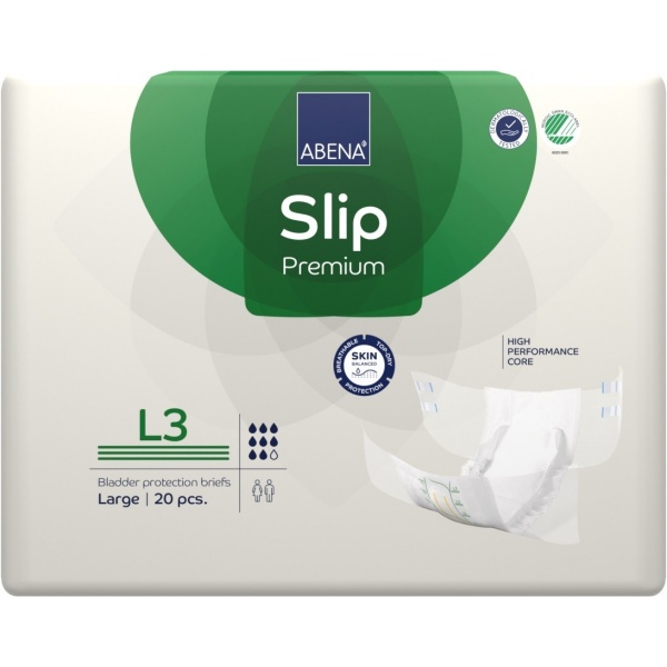 Abena Slip - Scutece incontinenta adulti premium - L3 - 3400 ml - 20 buc