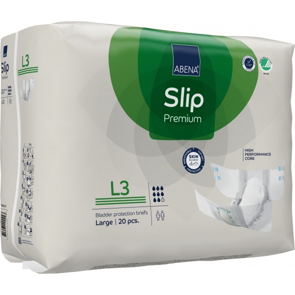 Abena Slip - Scutece incontinenta adulti premium - L3 - 3400 ml - 20 buc