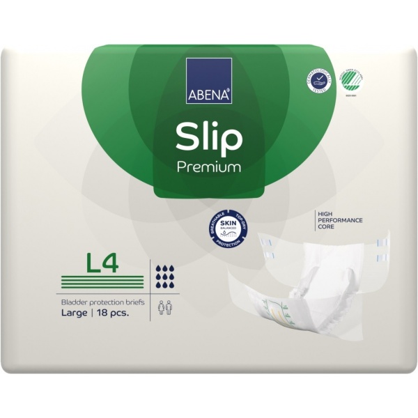 Abena Slip - Scutece incontinenta adulti premium - L4 - 4000 ml - 18 buc