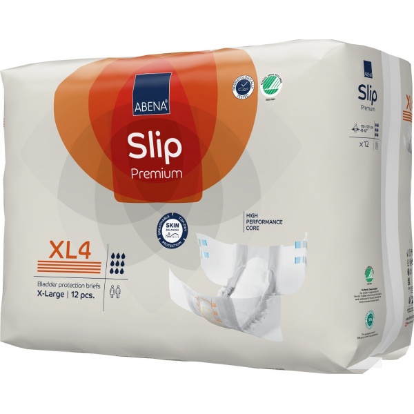 Abena Slip - Scutece incontinenta adulti premium - XL4 - 4000 ml - 12 buc
