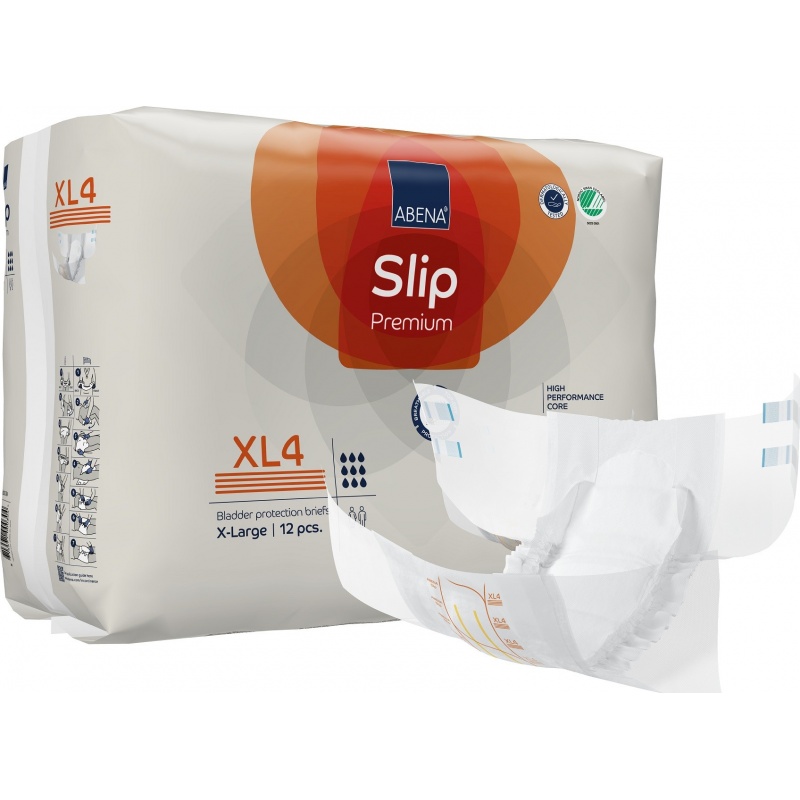 Abena Slip - Scutece incontinenta adulti premium - XL4 - 4000 ml - 12 buc