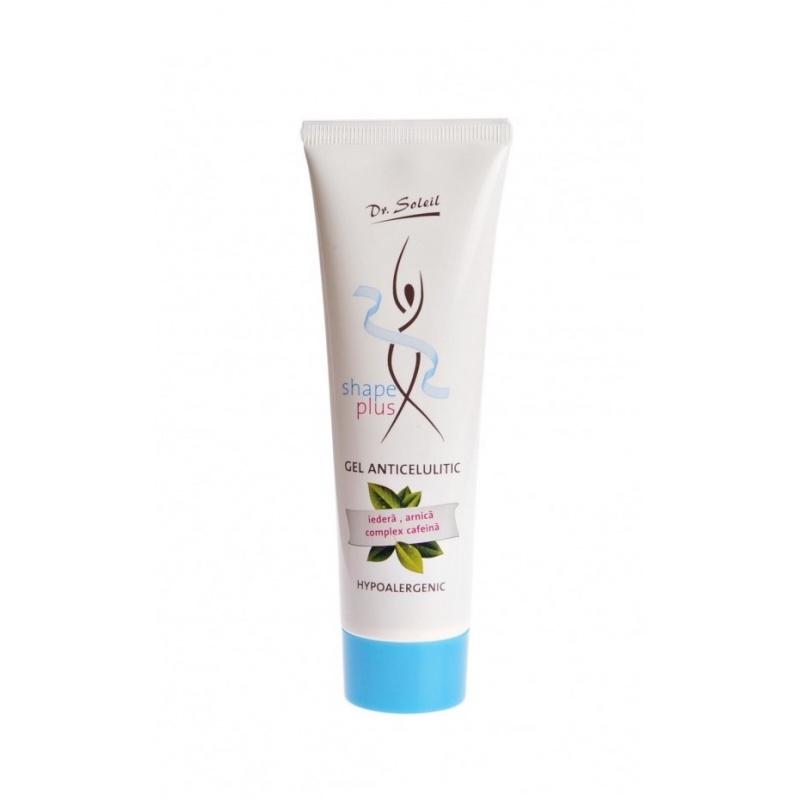 Gel anticelulitic cu iedera, arnica si complex de cafeina Dr. Soleil - 150 ml