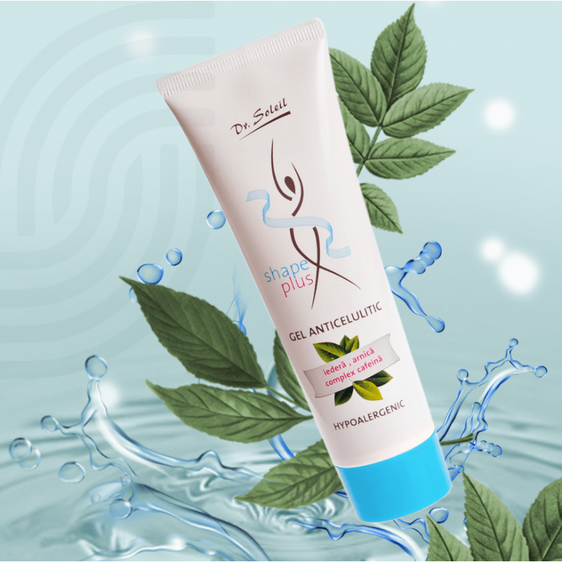 Gel anticelulitic cu iedera, arnica si complex de cafeina Dr. Soleil - 150 ml 2