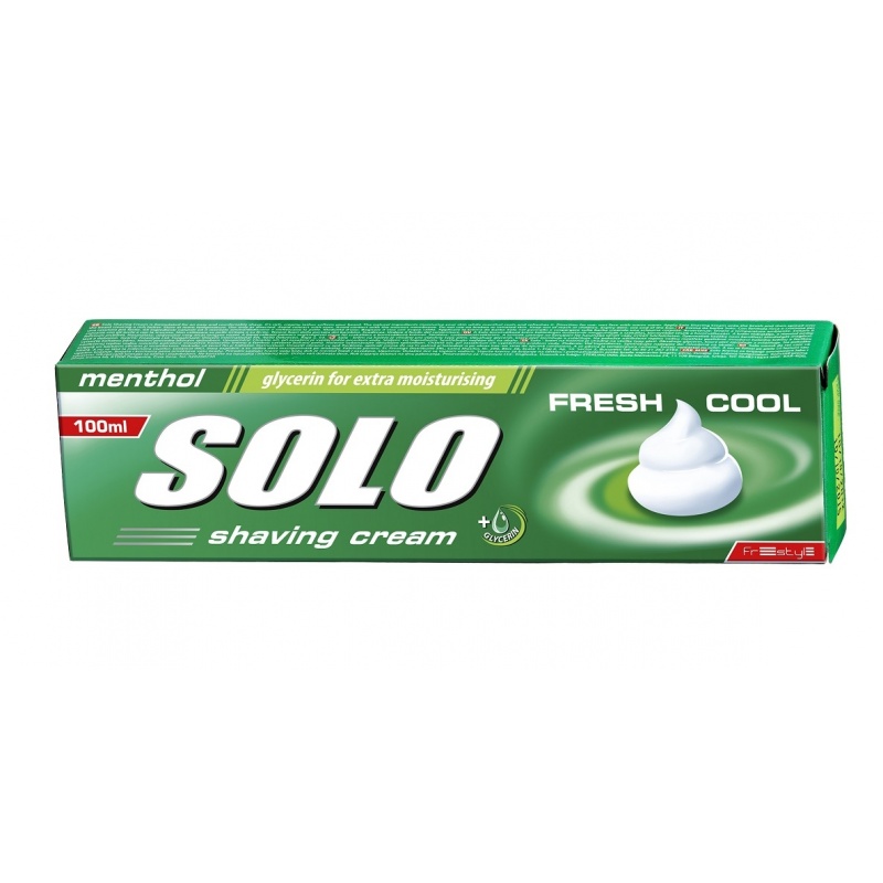Crema de ras Solo Menthol - 100 ml
