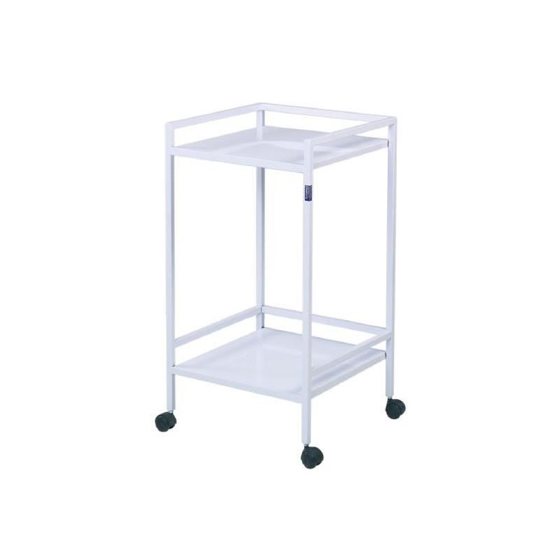 Masa pentru instrumentar cu 2 polite 43 x 48