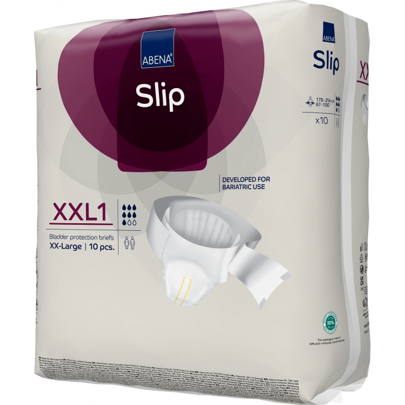 Abena Slip - Scutece incontinenta adulti premium - XXL1 - 2250 ml - 10 buc 2