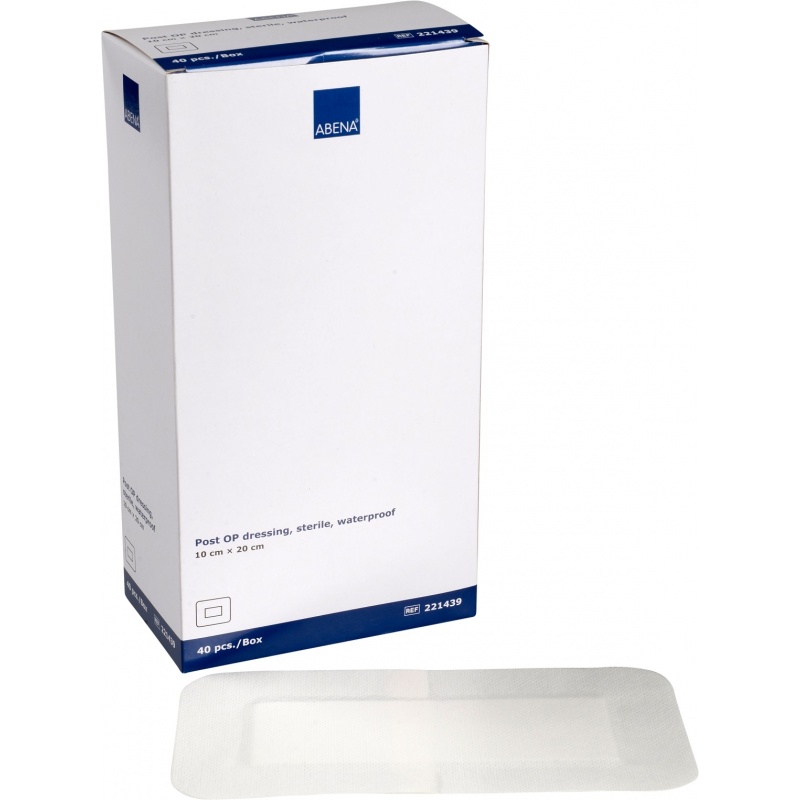 Plasturi sterili rezistenti la apa Abena - 10 x 20 cm - 40 buc