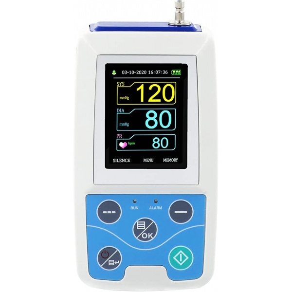 Holter tensiune cu senzor SpO2 Contec PM50