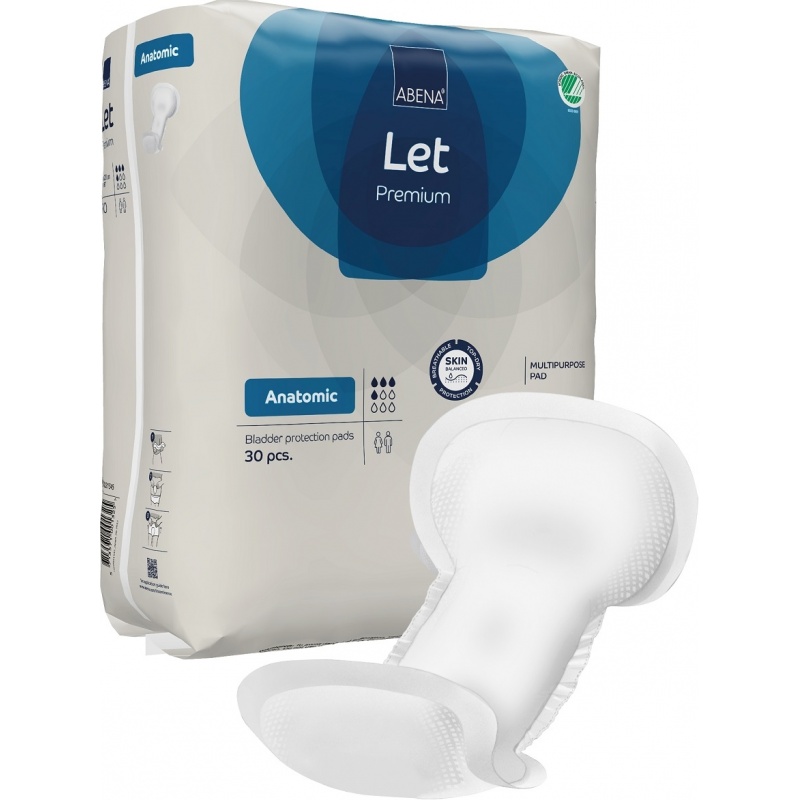 Abena-Let Anatomic - absorbante anatomice - 20 buc