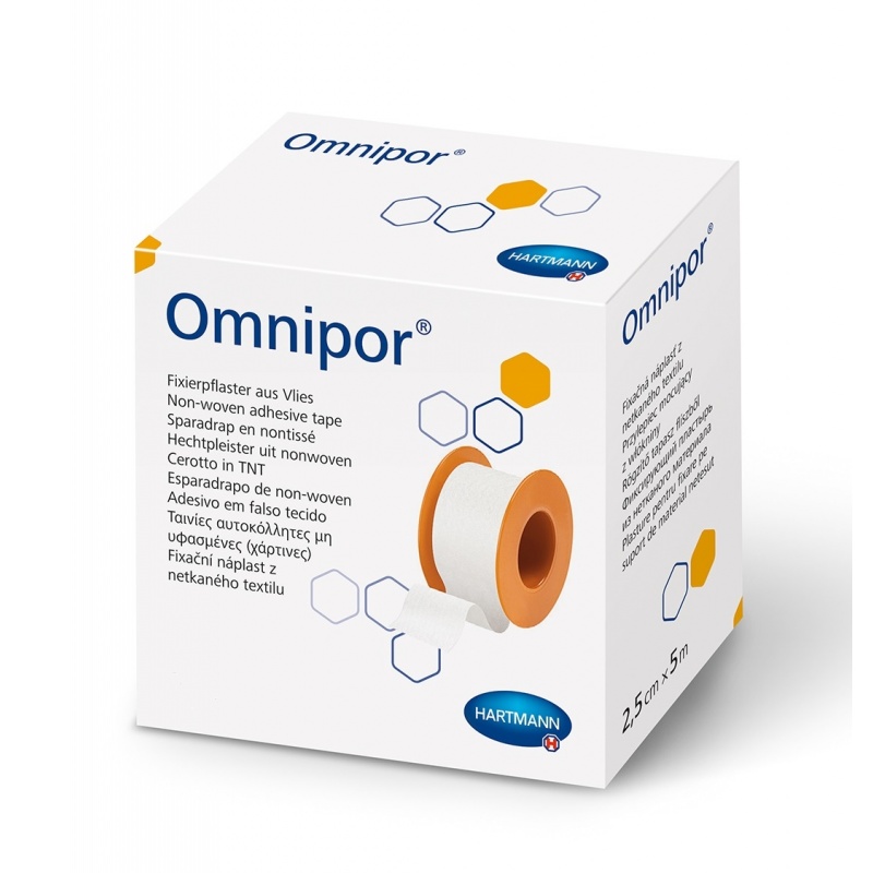 Omnipor - Leucoplast la rola pe suport netesut - 5 cm x 5 m