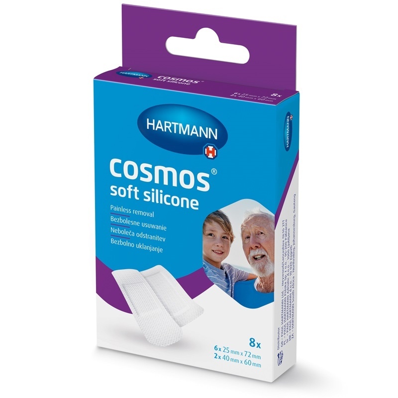 Cosmos Soft Silicone - Plasturi rani minore - 8 buc