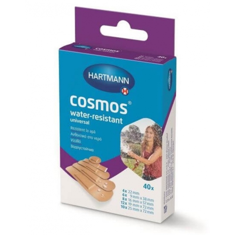 Cosmos Water Resistant - Plasturi rezistenti la apa - 40 buc