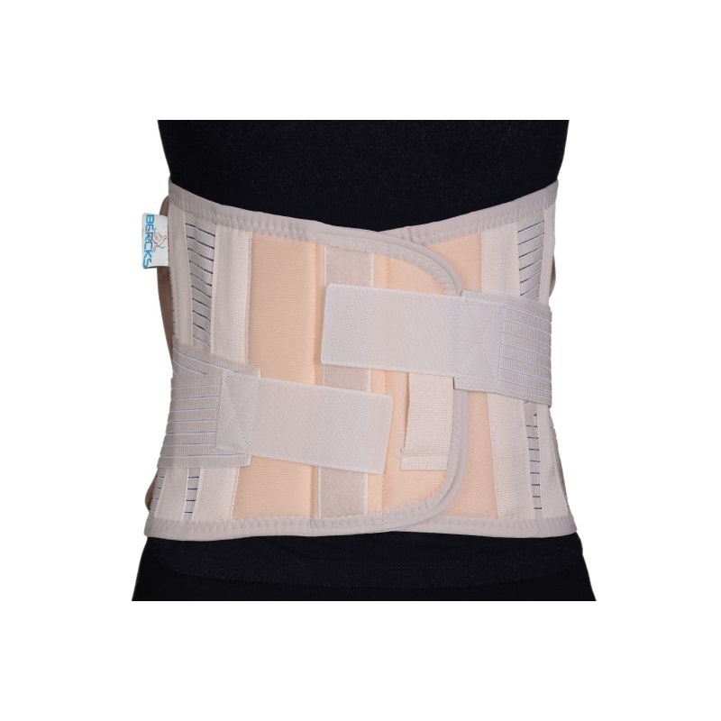 Orteza lombosacrala cu benzi - lombostat 26 cm - bej - BRC260K