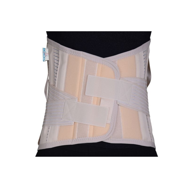 Orteza lombosacrala cu benzi - lombostat 32 cm - bej - BRC320K