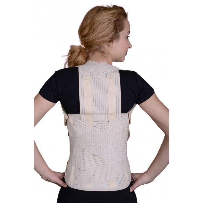Orteza toraco-lombo-sacrala – Corset Hessing - bej - BRC330K