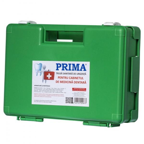Trusa de urgenta pentru cabinetul de medicina dentara