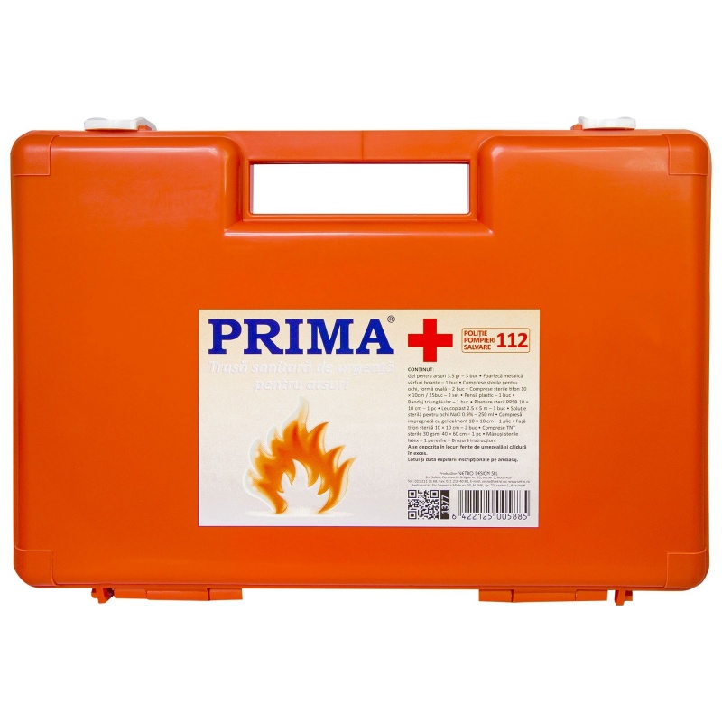 Trusa prim ajutor pentru arsuri 2