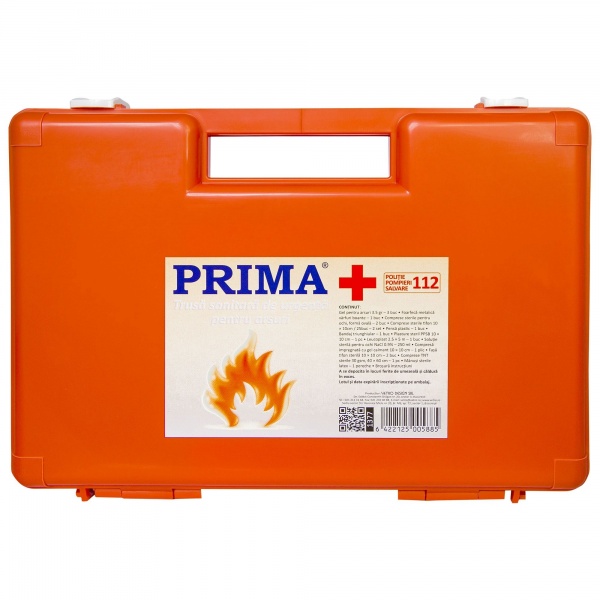 Trusa prim ajutor pentru arsuri