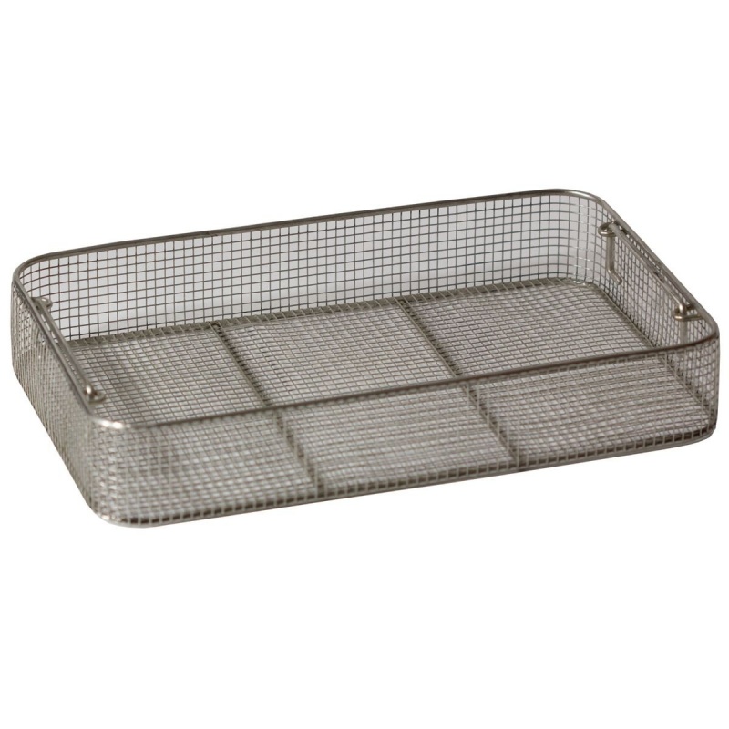 Cos inox pentru sterilizare instrumentar medical - 405 x 255 x 70 mm