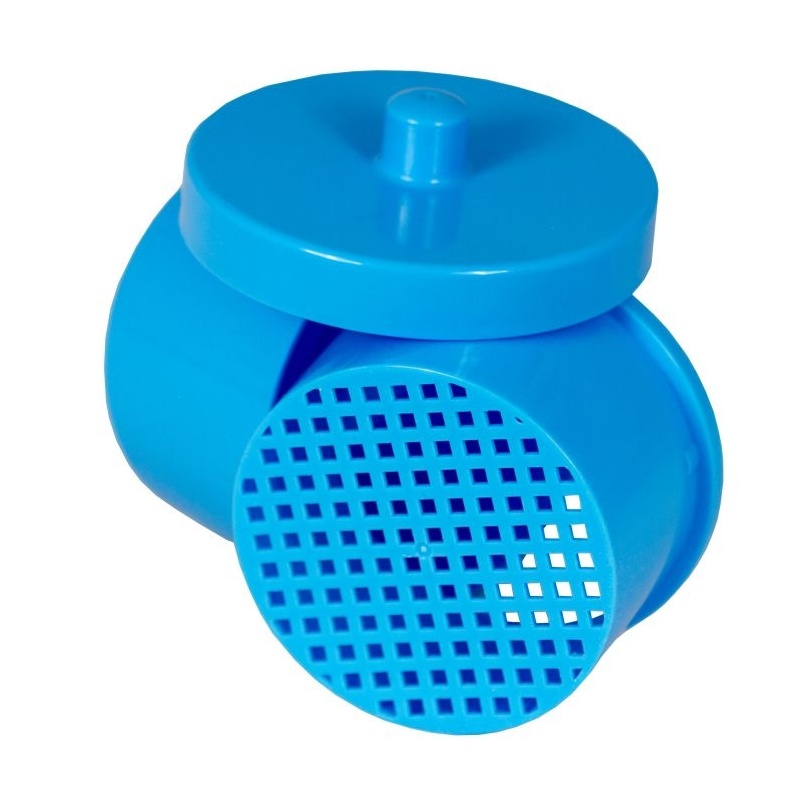 Cutie plastic pentru sterilizare freze si ace cu sita - 9 x 8.2 cm