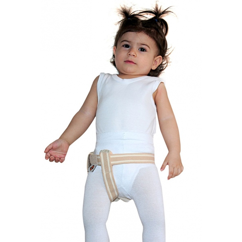 Orteza - centura pentru hernie inghinala, dreapta - pediatrica - BRHS1101
