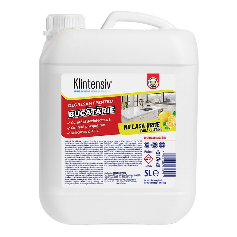 Degresant Bucatarie Klintensiv - 5 litri