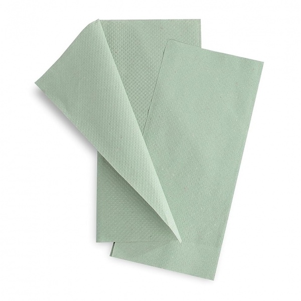 Prosop Hartie Pliat Verde Extra - 200 buc