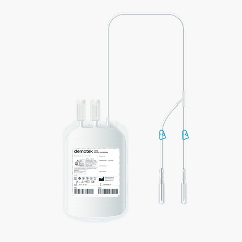 Punga recoltare celule stem, cu 2 ace 14G - 250 ml