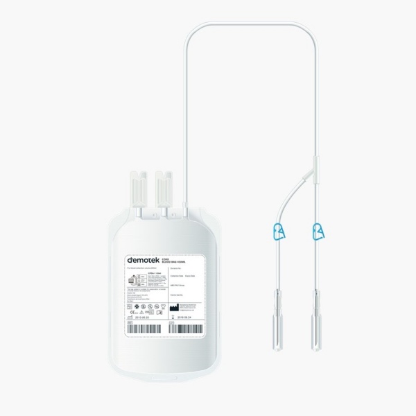 Punga recoltare celule stem, cu 2 ace 14G - 250 ml
