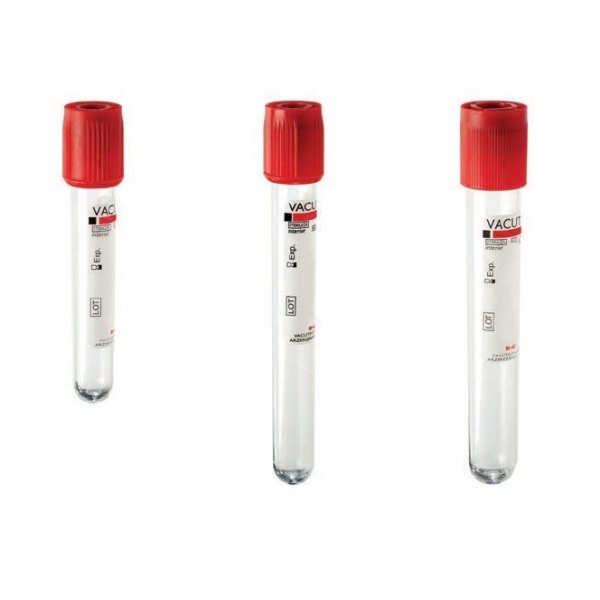 Vacutainer biochimie clot activator 6 ml - 100 buc - Kima