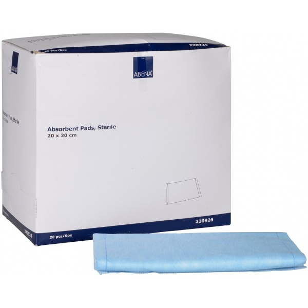 Comprese sterile absorbante din celuloza - 20 cm x 30 cm - 20 buc