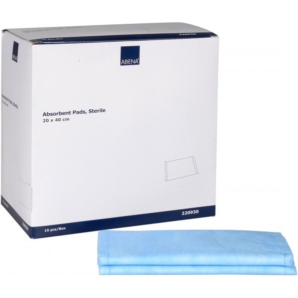 Comprese sterile absorbante din celuloza - 20 cm x 40 cm - 15 buc