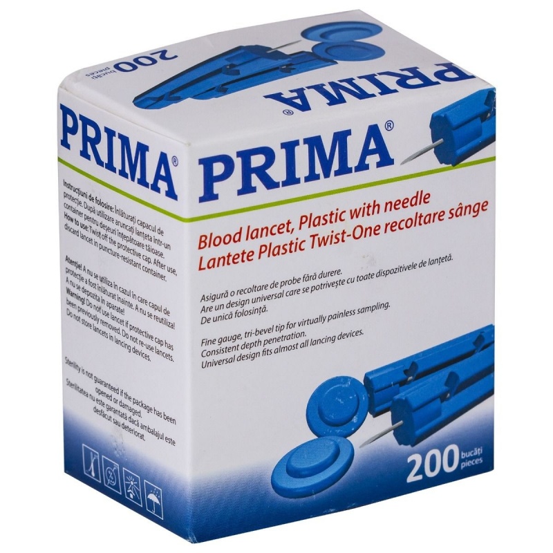 Ace Glucometru Prima - 200 buc 2