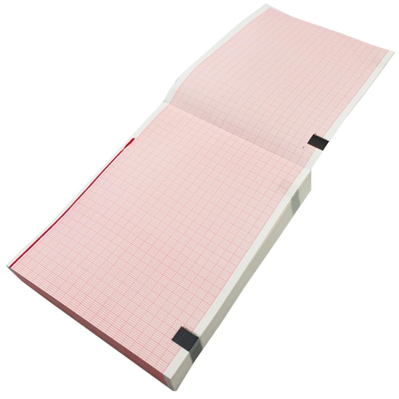 Hartie EKG la blat - 110 x 140 mm x 143 file caroiata