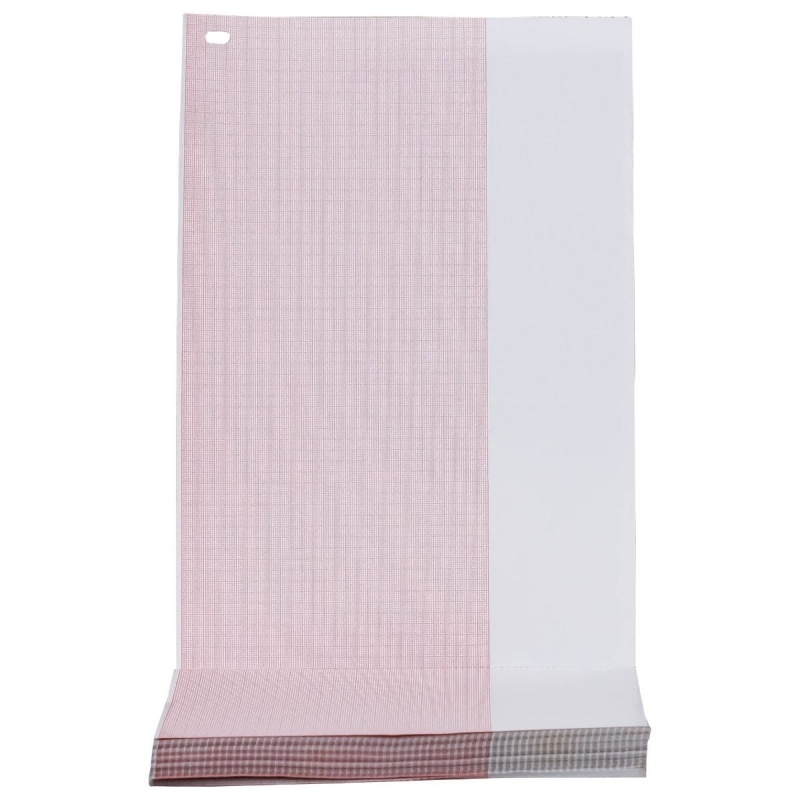 Hartie EKG la blat - 210 x 300 mm x 200 file caroiata