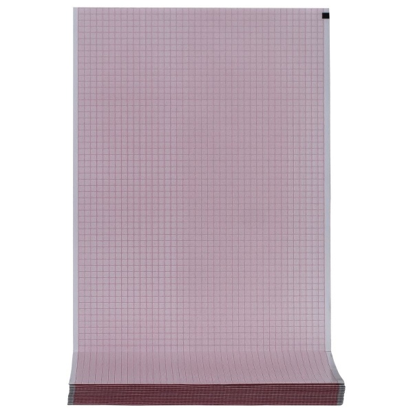 Hartie EKG la blat - 210 x 280 mm x 215 file caroiata