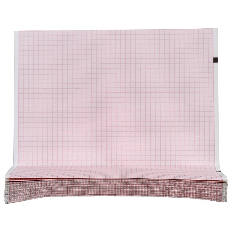 Hartie EKG la blat - 210 x 140 mm x 250 file caroiata