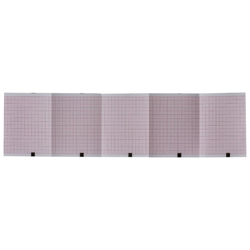 Hartie EKG la blat - 80 x 90 mm x 280 file caroiata 2